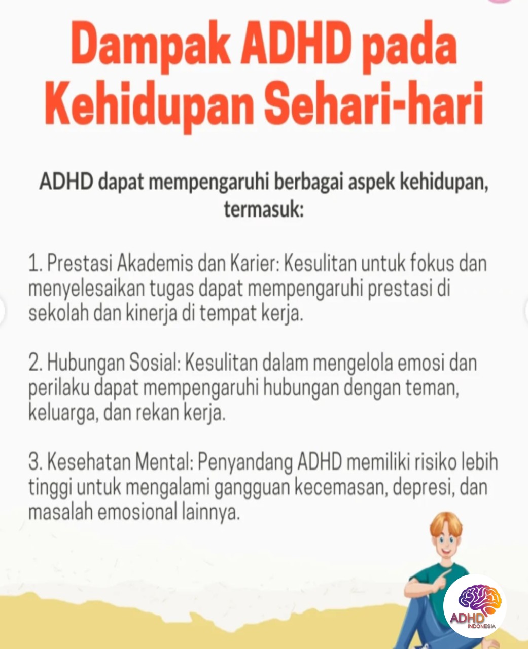 ADHD dan Hubungan Sosial Anak di Lingkungan Sekolah di Kabupaten Indramayu