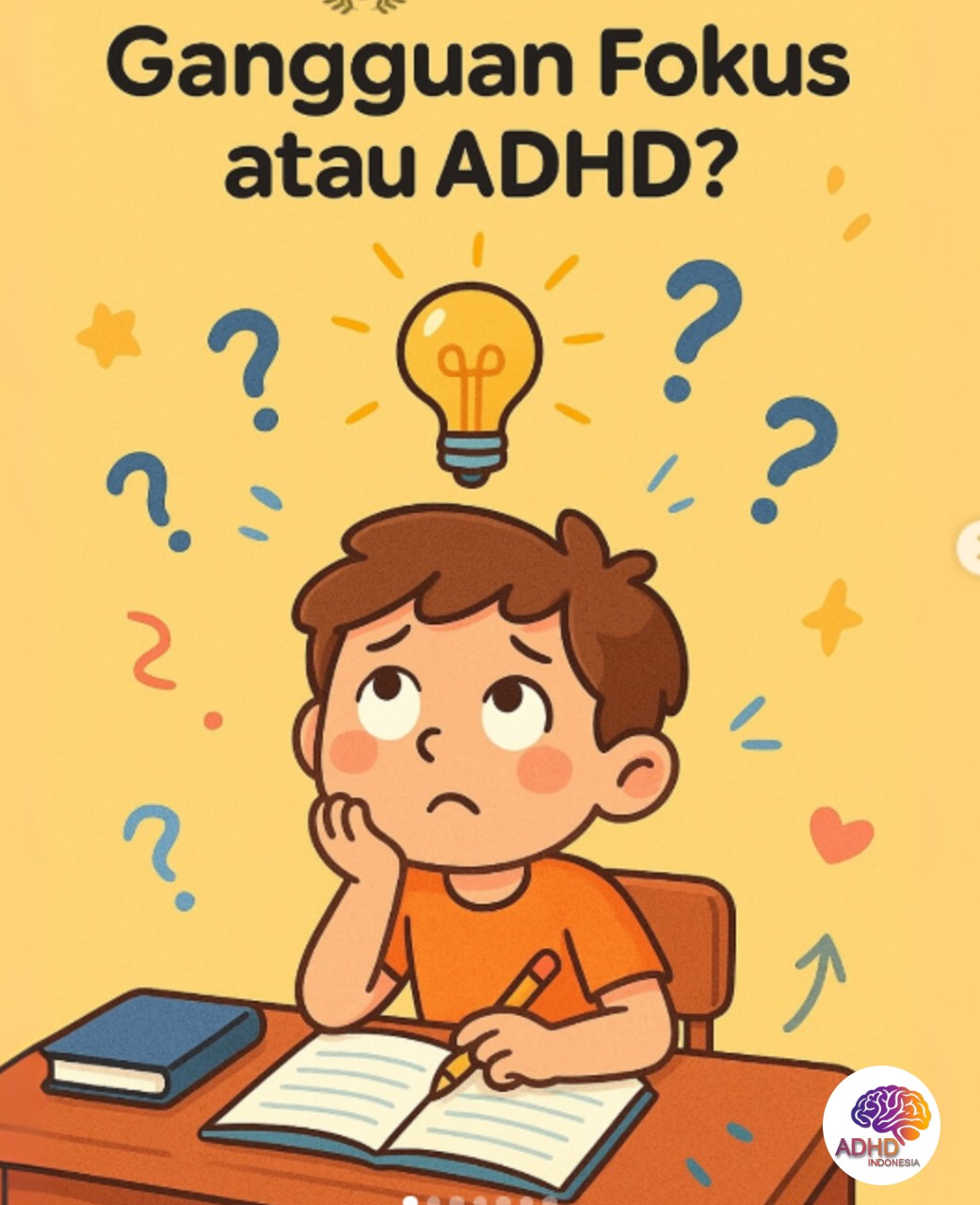 ADHD dan Kesulitan Fokus Anak: Edukasi untuk Keluarga di Kabupaten Indramayu