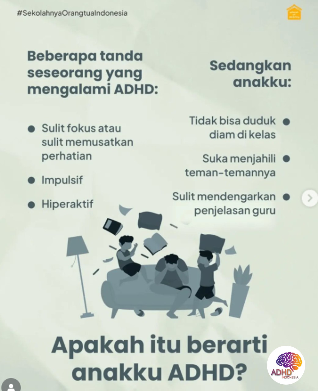 Ciri dan Gejala ADHD pada Anak Usia Dini di Kabupaten Indramayu