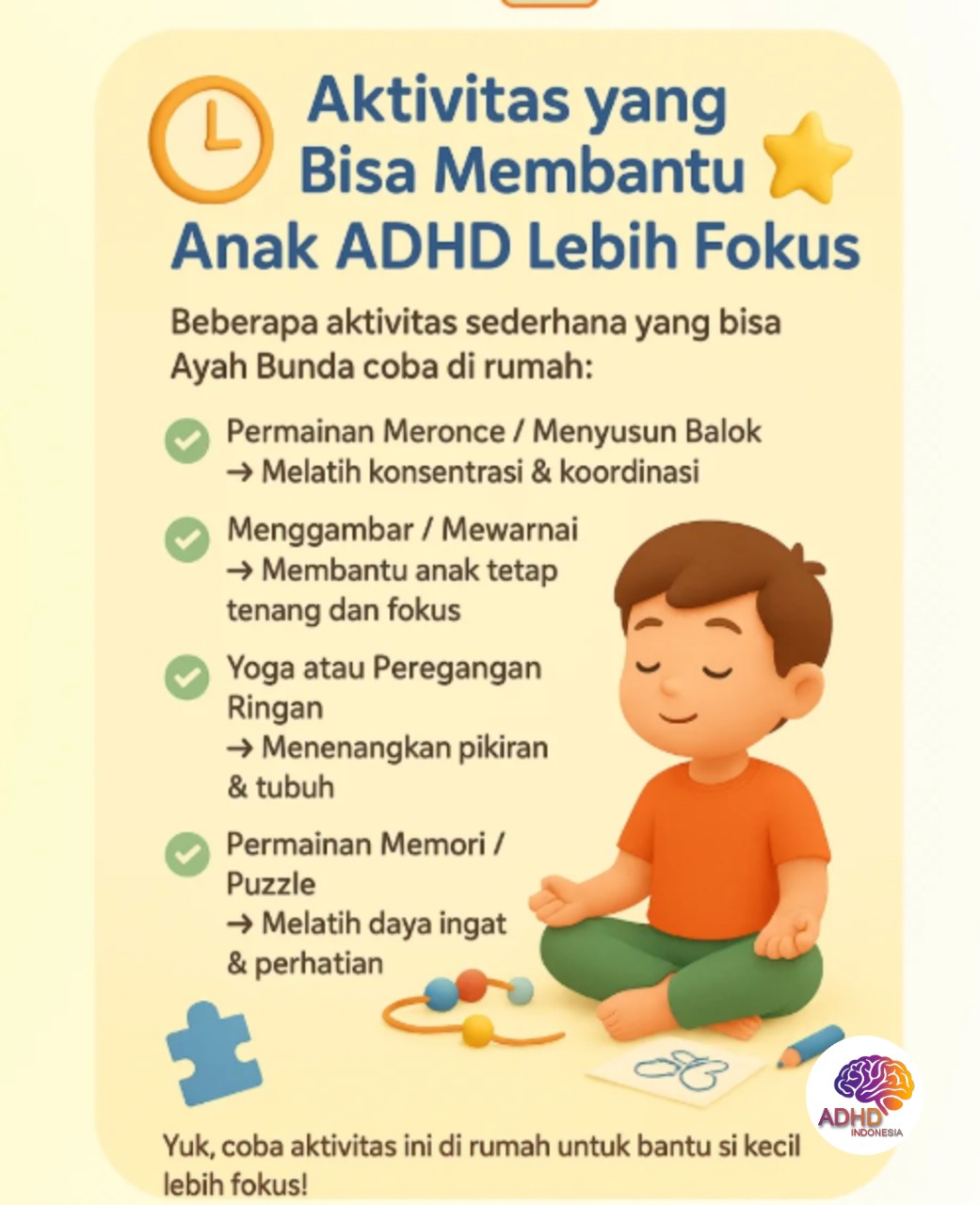 Pendekatan Edukatif yang Tepat untuk Anak ADHD di Kabupaten Indramayu